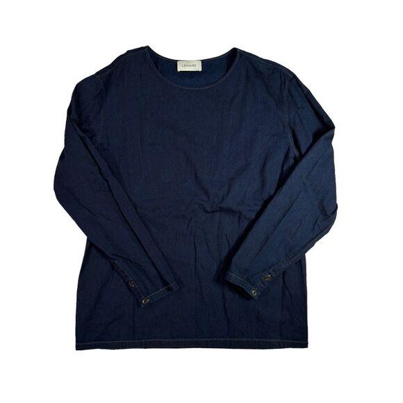 Lemaire Women’s Size 38‎ (US 8) Long Sleeve Denim Shirt - Picture 1 of 7